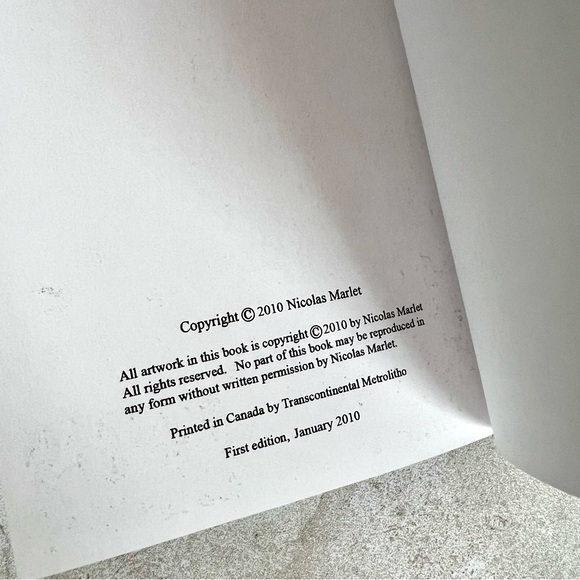 Sketchbook by Nicolas Marlet Limited Edition Signed and Numbered by Artist - Picture 7 of 11